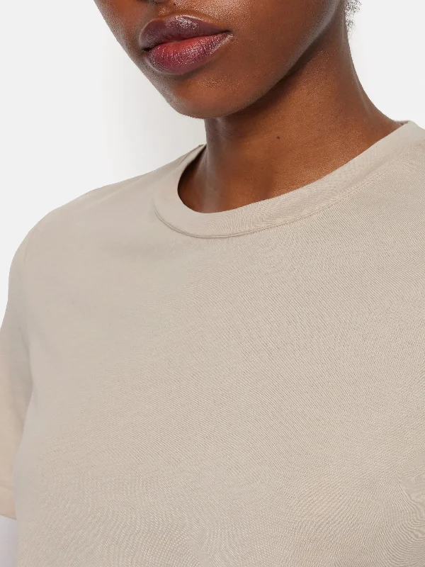 Supima Cotton Crew Neck Tee | Ghost