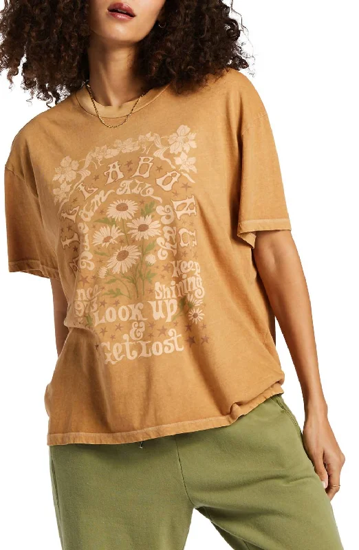 Women's Dream All Day Tee In Cosmic Khaki