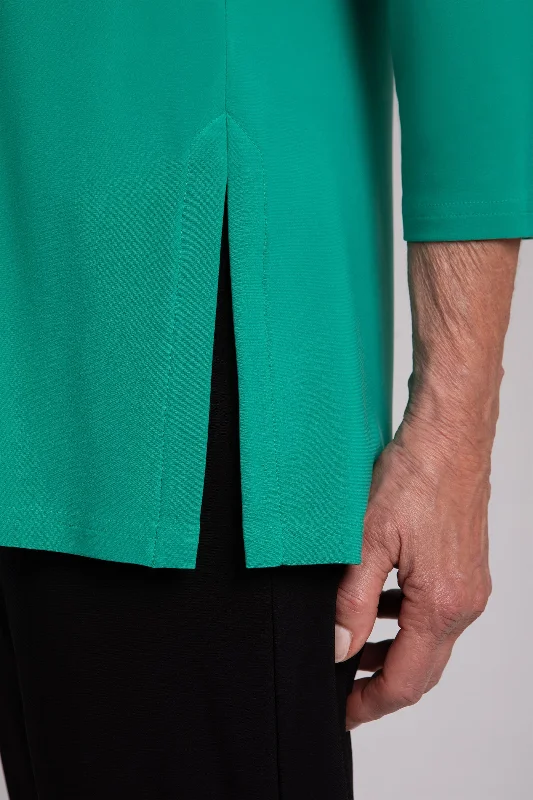 Square Neck Top | Emerald