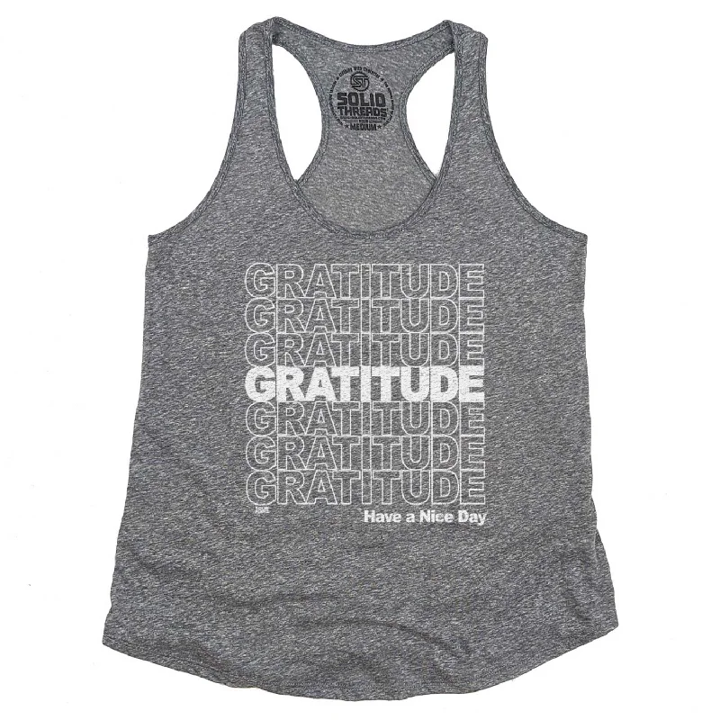 Women's Gratitude Tank Top