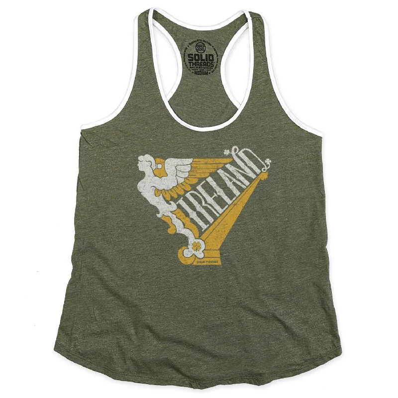 Women's Ireland Harp Tank Top