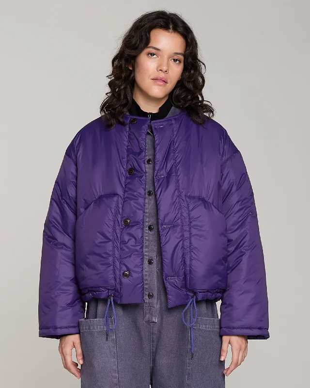 G.o.D Nuclear Jacket Padded Fury Nylon Mauve (Viola)