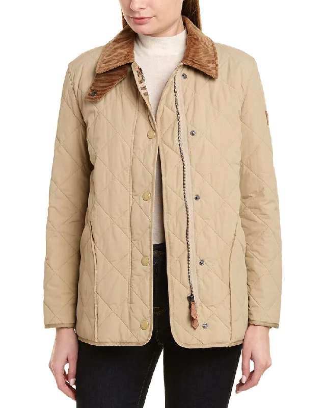 Burberry Diamond Quilted Thermoregulated Barn Jacket