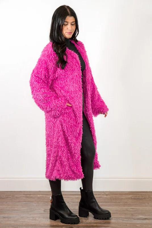 Fur Perfection Hot Pink Jacket