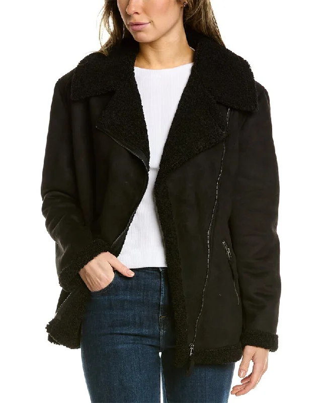 Max Studio Plush Lined Jacket