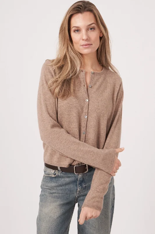 Repeat Cashmere Knitted Button Up Cardigan