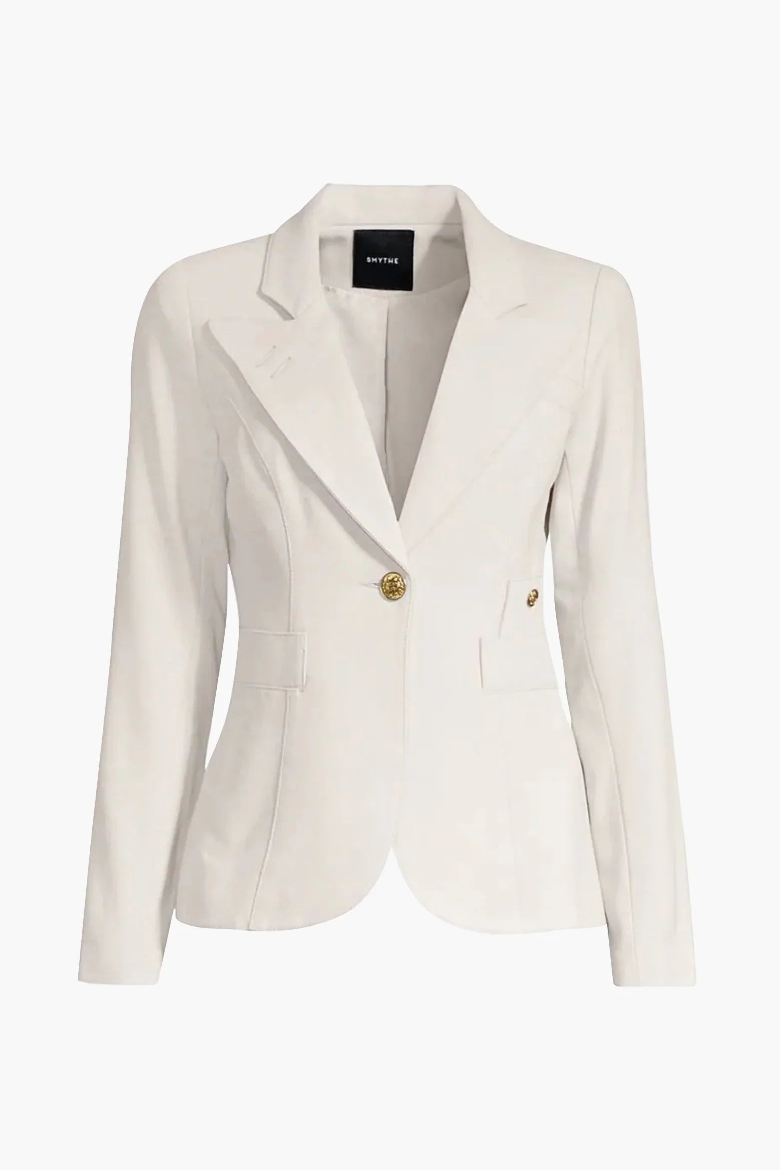 Smythe Classic Duchess Linen Blazer