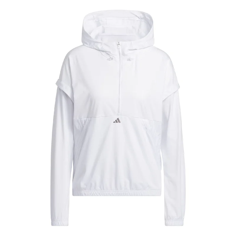 Womens Ultimate365 TWISTKNIT Hoodie White - SS24