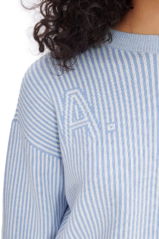 A.P.C W Pull Daisy Jumper - Bleu