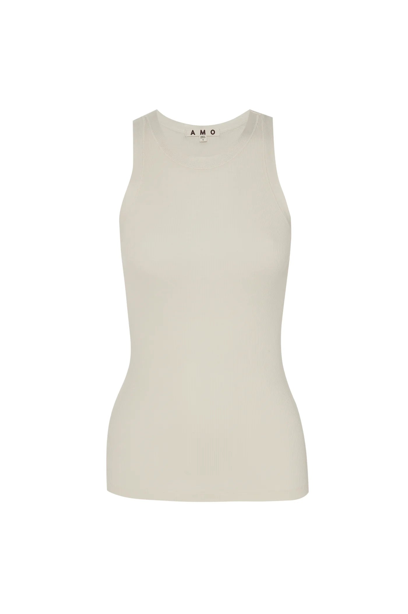 AMO Swoon Tank in Bone