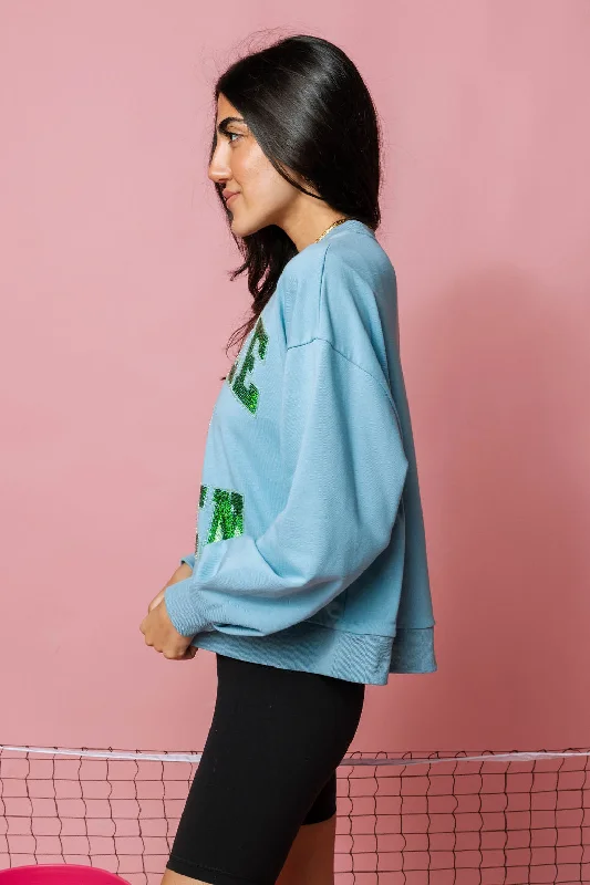 Aqua Pickle Queen Sweatshirt