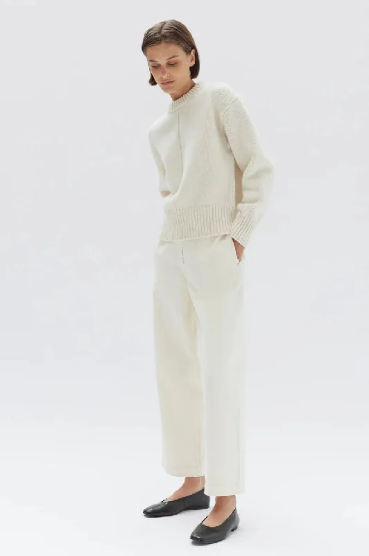 Assembly Skye Heavy Knit Jumper - Cream