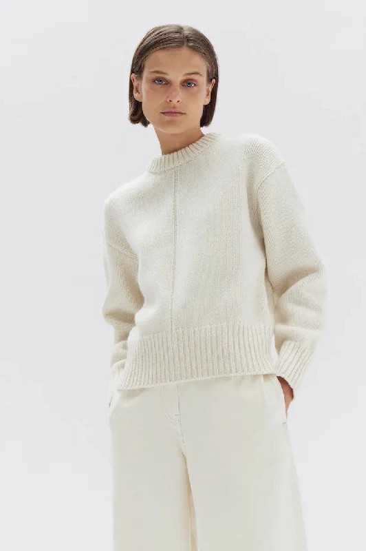 Assembly Skye Heavy Knit Jumper - Cream