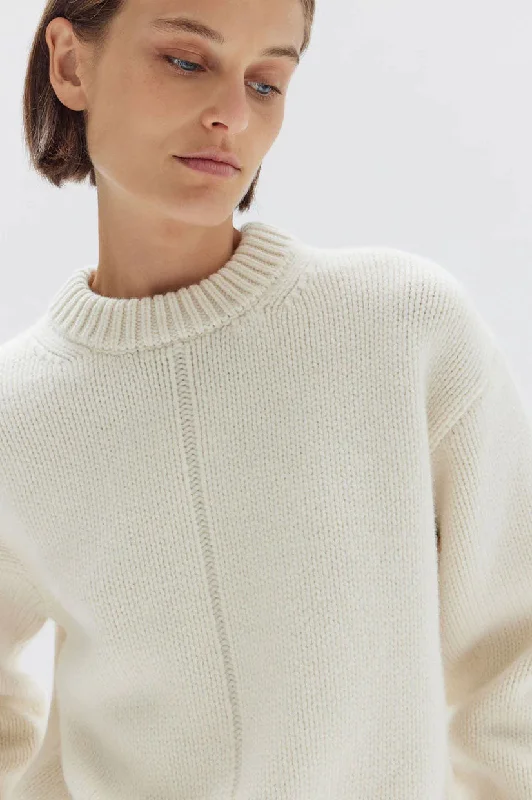 Assembly Skye Heavy Knit Jumper - Cream