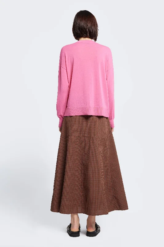 Aurum Sheer Sweater/Pullover Pink