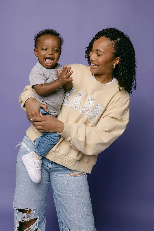 Beige 'Mama' Sweatshirt