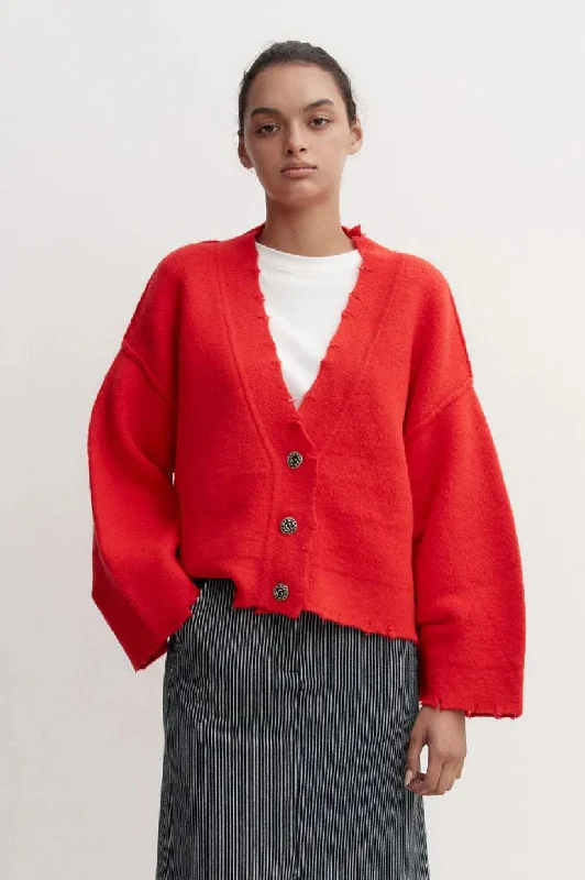 Blanca Pepa Cardigan - Red