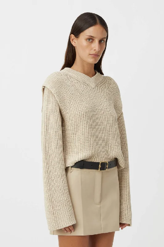 Camilla and Marc Evron Jumper - Cream