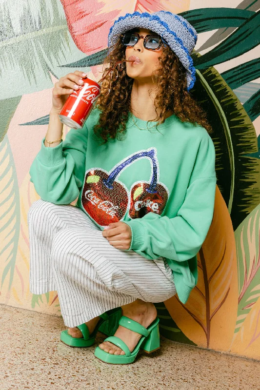 Green Cherry Coca-Cola® Sweatshirt