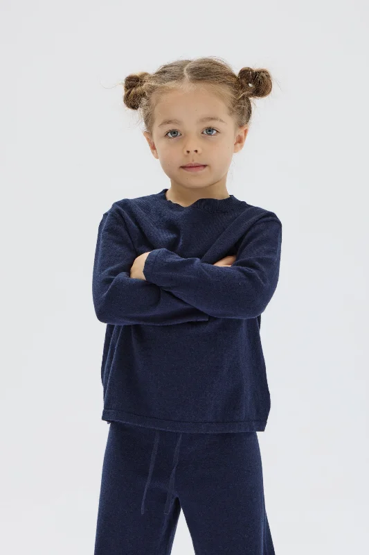 Kids Cotton Cashmere Long Sleeve Tee