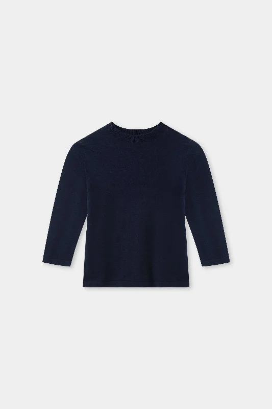 Kids Cotton Cashmere Long Sleeve Tee