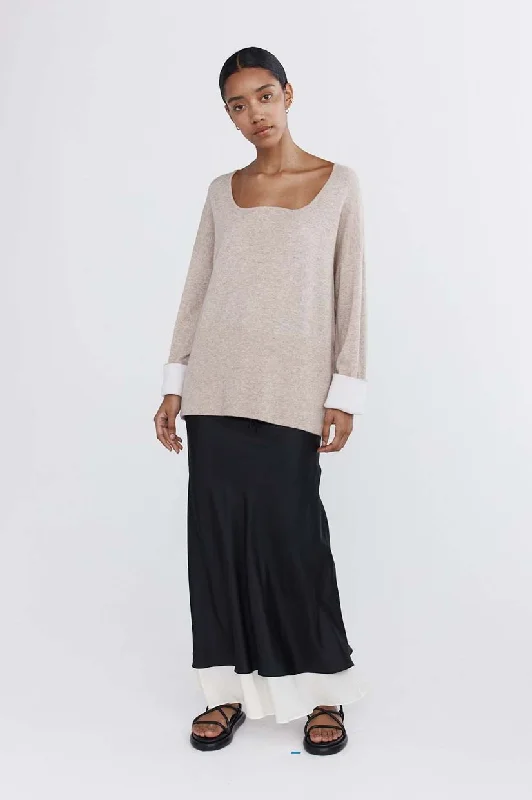 Marle Nessa Jumper - Oat