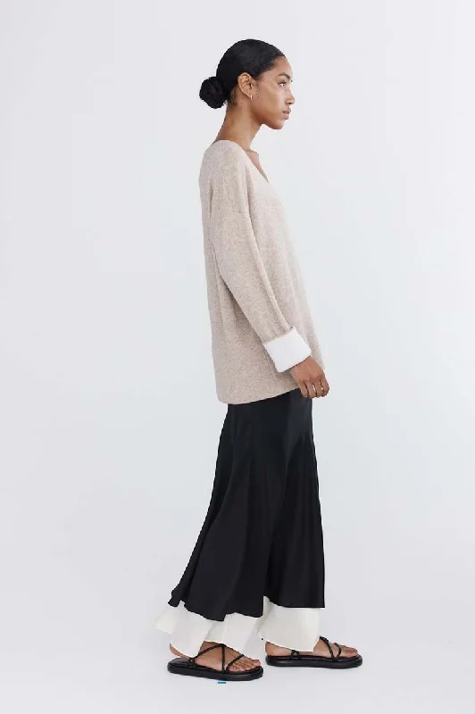 Marle Nessa Jumper - Oat