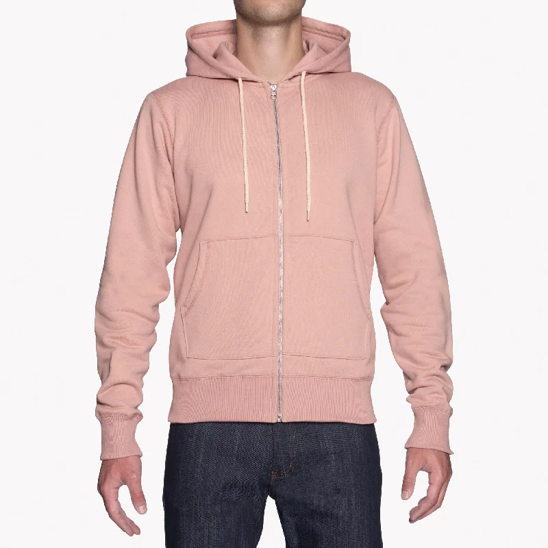 Zip Hoodie - Heavyweight Terry - Blush