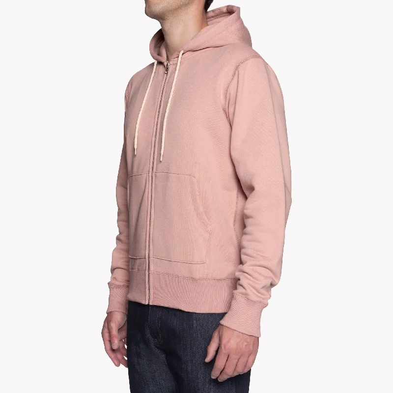 Zip Hoodie - Heavyweight Terry - Blush