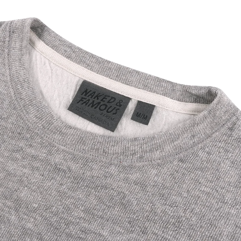 Slim Crew - Vintage Doubleface - Grey