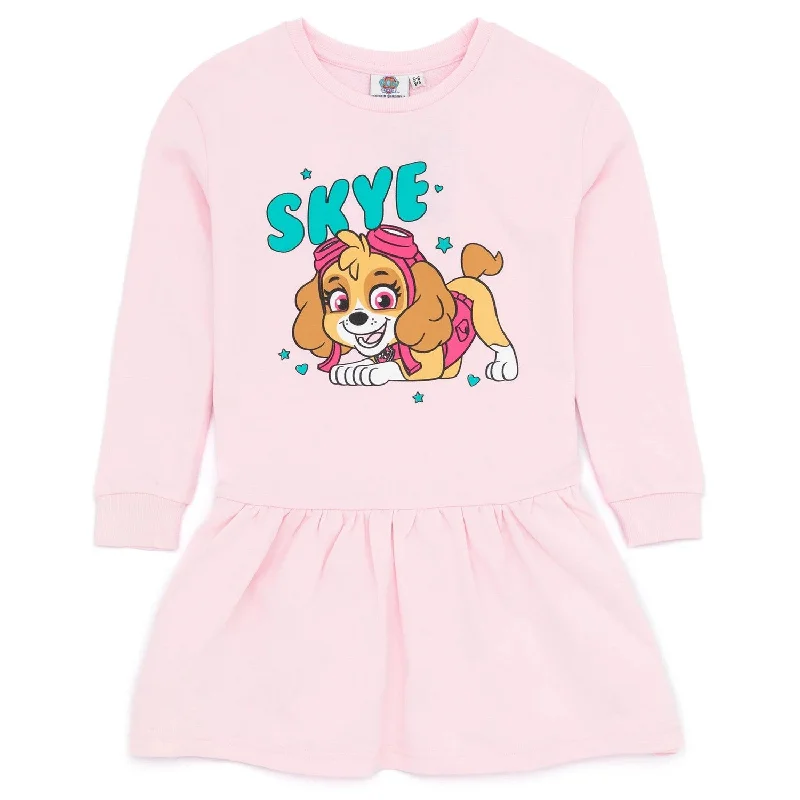 Paw Patrol Girls Skye Sweater Dress & Leggings Set