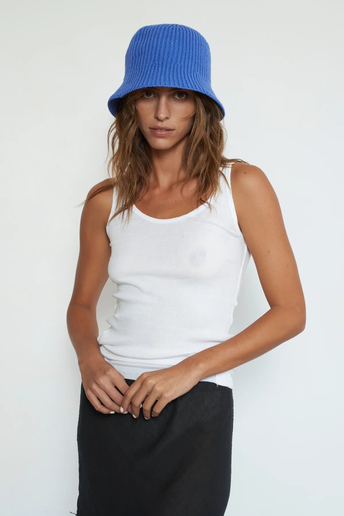 Q House of Basics Kate Tank White