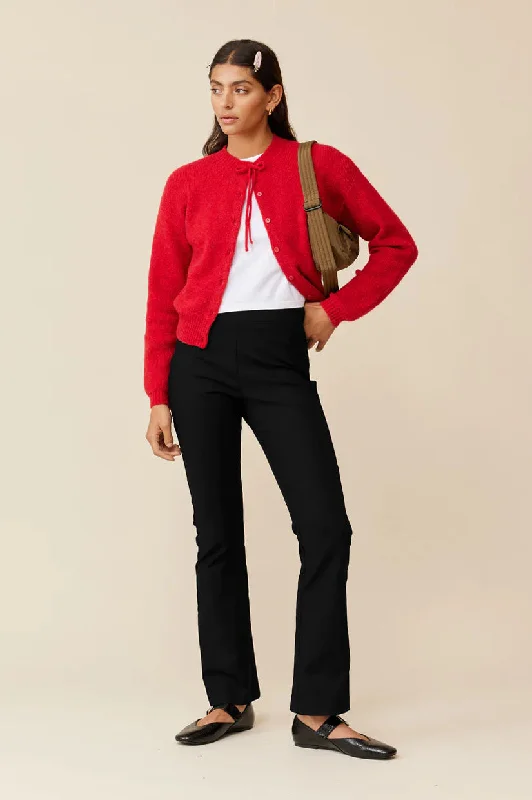 Ruby Annie Cardigan - Cherry Red