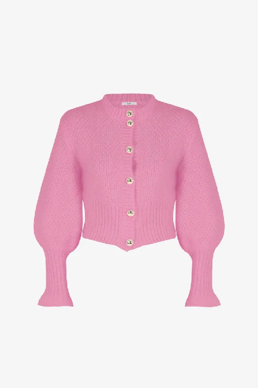 Ruby Matilda Cardigan - Hot Pink