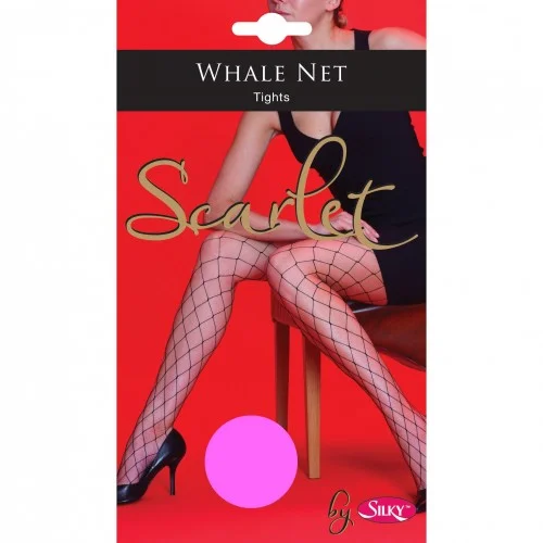 Silky Womens/Ladies Scarlet Whale Net Tights (1 Pair)