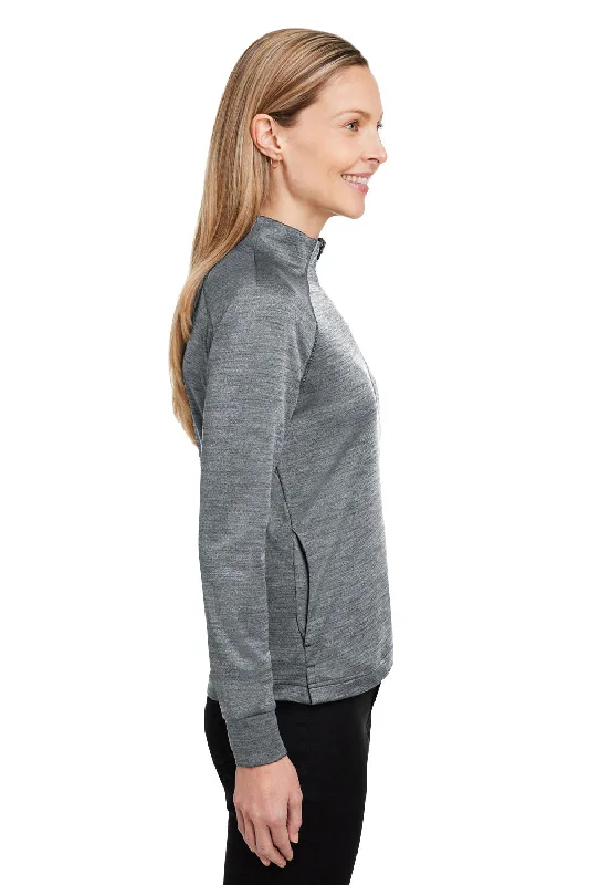 Spyder Womens Mission 1/4 Zip Sweatshirt - Polar Grey