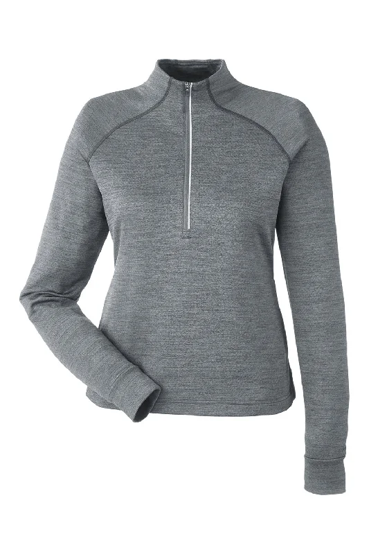 Spyder Womens Mission 1/4 Zip Sweatshirt - Polar Grey