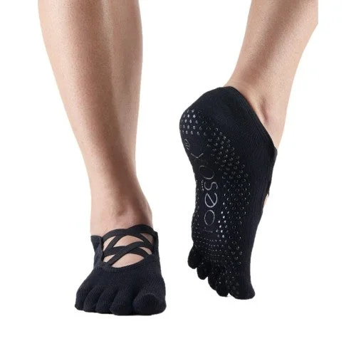 Toesox Womens/Ladies Elle Toe Socks