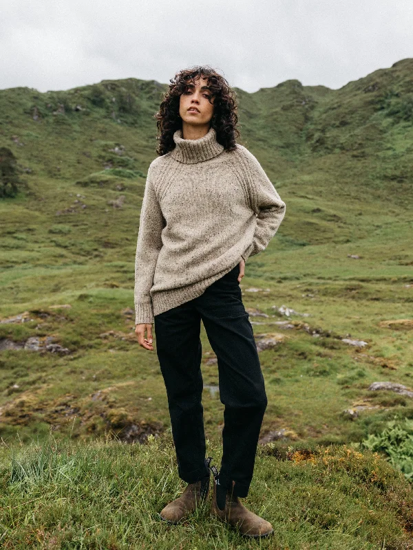 Women's Farne Roll Neck Knit Jumper