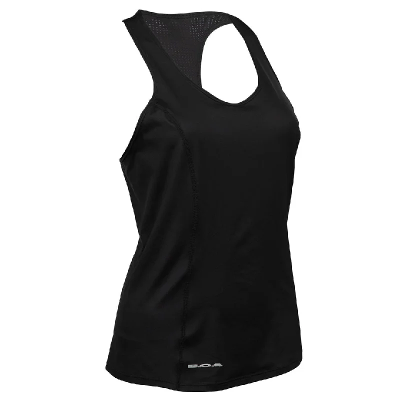 Women's Vortex Fitted Tank - Black