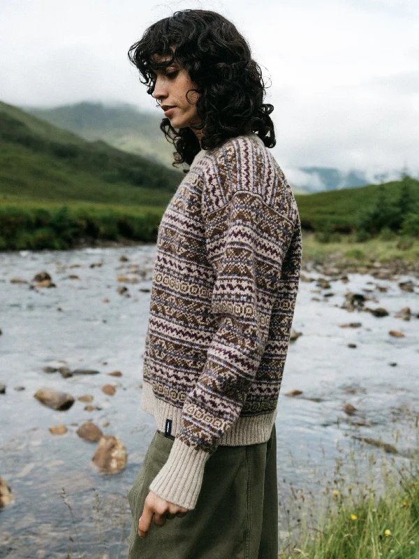 Women's Shetland Fair Isle Jumper