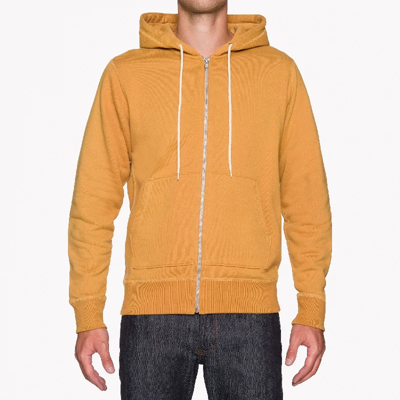 Zip Hoodie - Heavyweight Terry - Amber