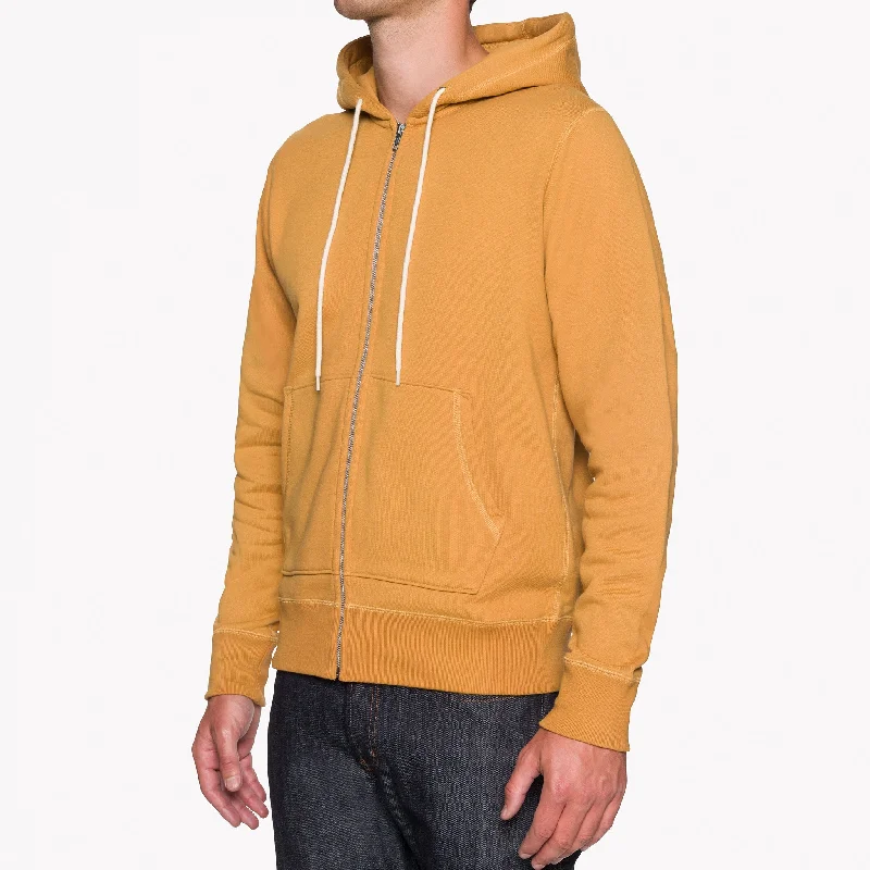 Zip Hoodie - Heavyweight Terry - Amber