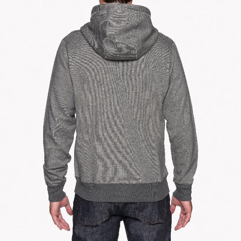 Zip Hoodie - Heavyweight Terry - Charcoal