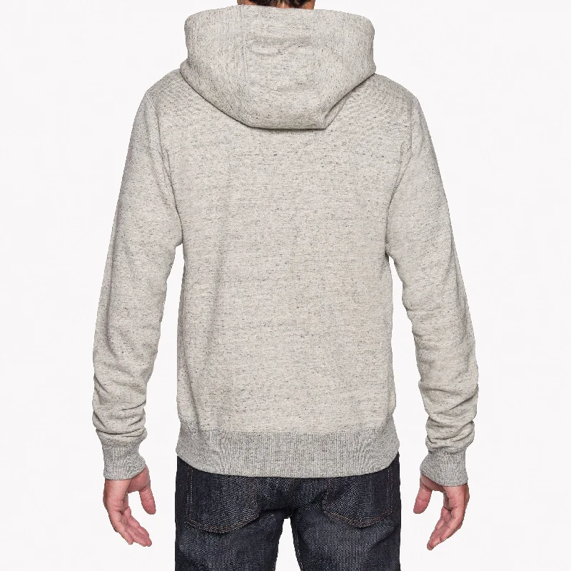 Zip Hoodie - Heavyweight Terry - Grey